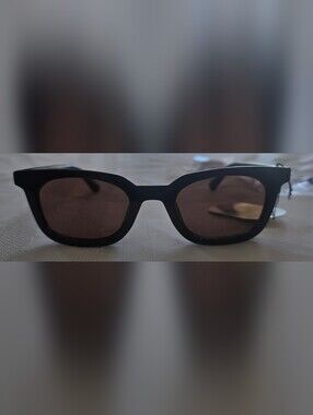 OTRA Black Frame Sunglasses with Brown Lenses New
